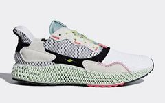 adidas Consortium 革新混血跑鞋 ZX 4000 4D 官方图片释出