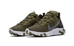 Nike React Element 55 带来全新“Olive”配色