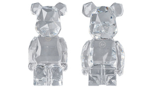 fragment design x Baccarat x MEDICOM TOY 水晶 BE@RBRICK 发售！