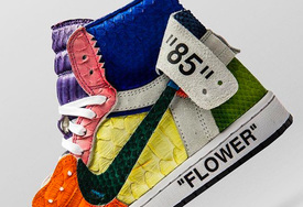  OFF-WHITE x Air Jordan 1 “村上隆” 配色有点厉害！