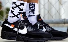 OFF-WHITE x Air Max 90 V2 上脚近赏！