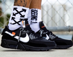 OFF-WHITE x Air Max 90 V2 上脚近赏！