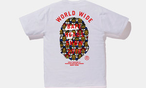 BAPE 发布 25 周年《HEADS SHOW》限定 T 恤