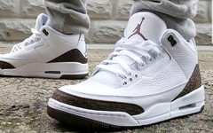 上脚效果不俗！Air Jordan 3 Retro “Mocha” 即将发售