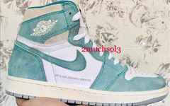 小清新配色！湖水绿 Air Jordan 1 “Turbo Green”  明年上架