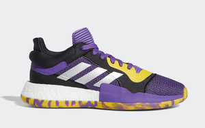 全新湖人配色 adidas Marquee Boost Low 本周登场