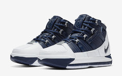 全新 Nike Zoom LeBron 3 “Navy” 官图释出，即将发售！