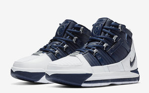 全新 Nike Zoom LeBron 3 “Navy” 官图释出，即将发售！