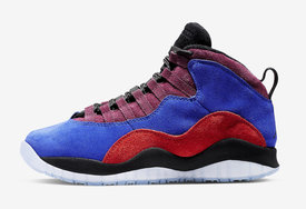 质感拼接撞色！玛雅摩尔专属Air Jordan 10官图发售