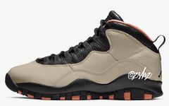 气质不凡！全新 Air Jordan 10 “Rattan” 将于明年登场