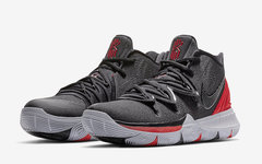 经典黑红配色！又一款全新 Nike Kyrie 5 即将登场