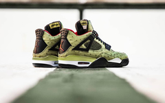 The Shoe Surgeon 打造仙人掌主题 Travis Scott x Air Jordan 4