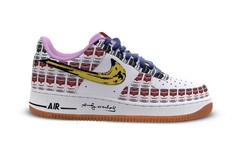 独特的“香蕉” Swoosh ！REENO Studios 打造 Nike Air Force 1 别注版