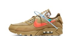 十分抢眼！Off-White™ x Nike Air Max 90「Desert Ore」即将发售