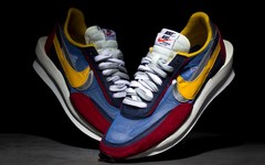 配色抢眼！Sacai x Nike「LDV with WAFFLE DAYBREAK」全新蓝色版本近赏