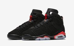 元年 OG 装扮！Air Jordan 6 “Black Infrared” 即将释出