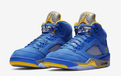 活力十足！Air Jordan 5 Laney “Varsity Royal” 释出官图