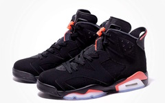 万众期待期待的 Air Jordan 6 Black Infrared 再曝新照