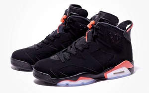 万众期待期待的 Air Jordan 6 Black Infrared 再曝新照
