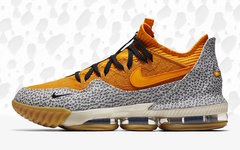 抢先预览！全新 Nike LeBron 16 Low “Safari” 曝光