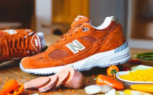 让人心动无比的鲜橙色！New Balance M991 全新配色上架