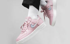 半透明 Swoosh 标志可爱炸了！小姐姐专属粉红色 Air Force 1 登场