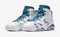 穿上它去春游不是美滋滋！ Air Jordan 6 GS“Green Abyss” 下月登场