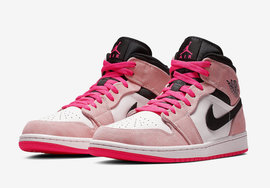 颇为亮眼！Air Jordan 1 Mid “Crimson Tint” 即将登场