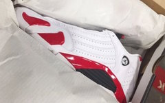 简约亮眼的白红装扮！Air Jordan 14“Rip Hamilton” 即将登场