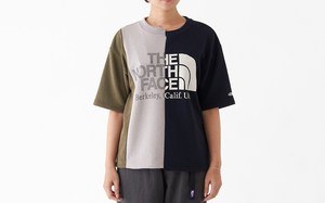 不对称拼接风！THE NORTH FACE PURPLE LABEL 带来全新 Asymmetry Logo Tee