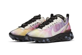 大胆的扎染设计！全新 Nike React Element 55 即将登场