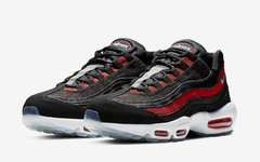 经典 Bred 装扮，Nike Air Max 95 新配色即将发售 !