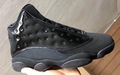 低调的黑色漆皮！全新的 Air Jordan 13“Cap and Gown” 来了