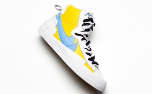迷幻叠加设计！Sacai x Nike Blazer 全新配色率先近赏