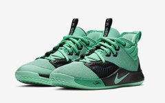 这款钓鱼主题有点可爱！全新 Nike PG 3 GS“Menta Green” 即将发售