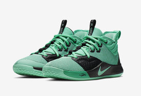 这款钓鱼主题有点可爱！全新 Nike PG 3 GS“Menta Green” 即将发售