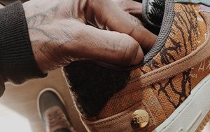 将在10月发布！ Travis Scott x Nike Air Force 1 上脚不俗