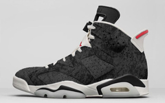 采用水洗牛仔打造！这款 Air Jordan 6“Black Washed Denim” 有点特别