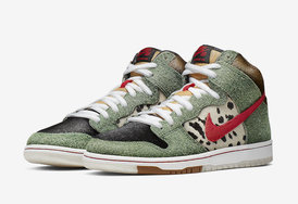 爱狗人士首选，Nike SB Dunk 全新质感配色本周发售