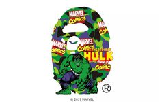 提前释出6款logo，A BATHING APE® x Marvel 联名发布在即