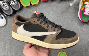 更多细节曝光！ Travis Scott x Air Jordan 1 Low 九月登场