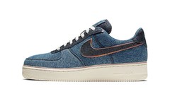 与众不同的丹宁质感！3×1 x Nike Air Force 1 联名系列即将登场