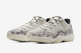 官图正式释出！Air Jordan 11 Low “白蛇” 即将发售