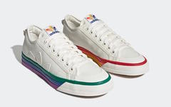 简洁大气又有复古感！adidas Nizza“Pride” 即将登场