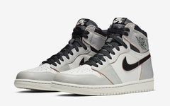 官方图片曝光！Nike SB x Air Jordan 1 “Light Bone” 下周发售