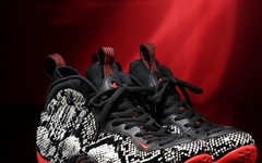 视觉效果拔群，Nike Air Foamposite One 蛇纹喷美图欣赏