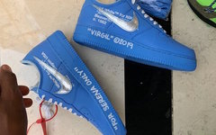 少见的蓝色版本！Off-White x Nike Air Force 1 Low 将于6月登场