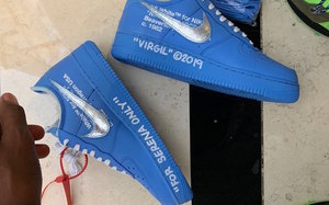 少见的蓝色版本！Off-White x Nike Air Force 1 Low 将于6月登场