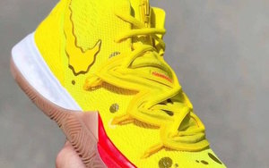 超可爱海绵宝宝配色！全新 Nike Kyrie 5 “SpongeBob” 即将正式发布