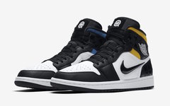 独特又好看的撞色设计！这款 Air Jordan 1 Mid “Quai 54” 不可小觑